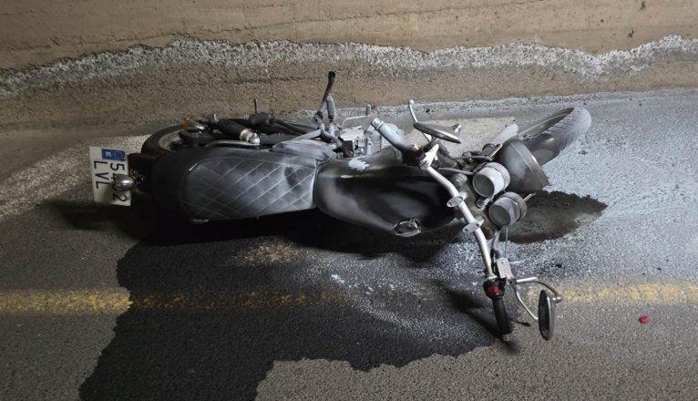 Incendio de una motocicleta en Yaiza moviliza a Guardia Civil y bomberos durante la madrugada