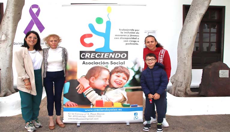 Yaiza y la Asociación Creciendo abogan por una educación más inclusiva