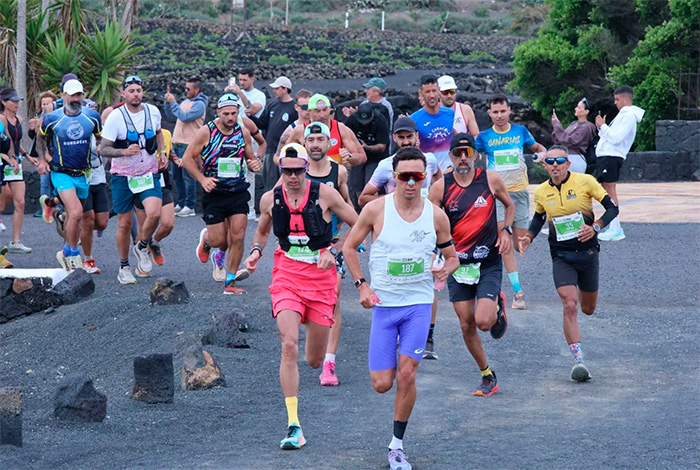 Wine Run impulsa deporte, vino y paisaje en La Geria